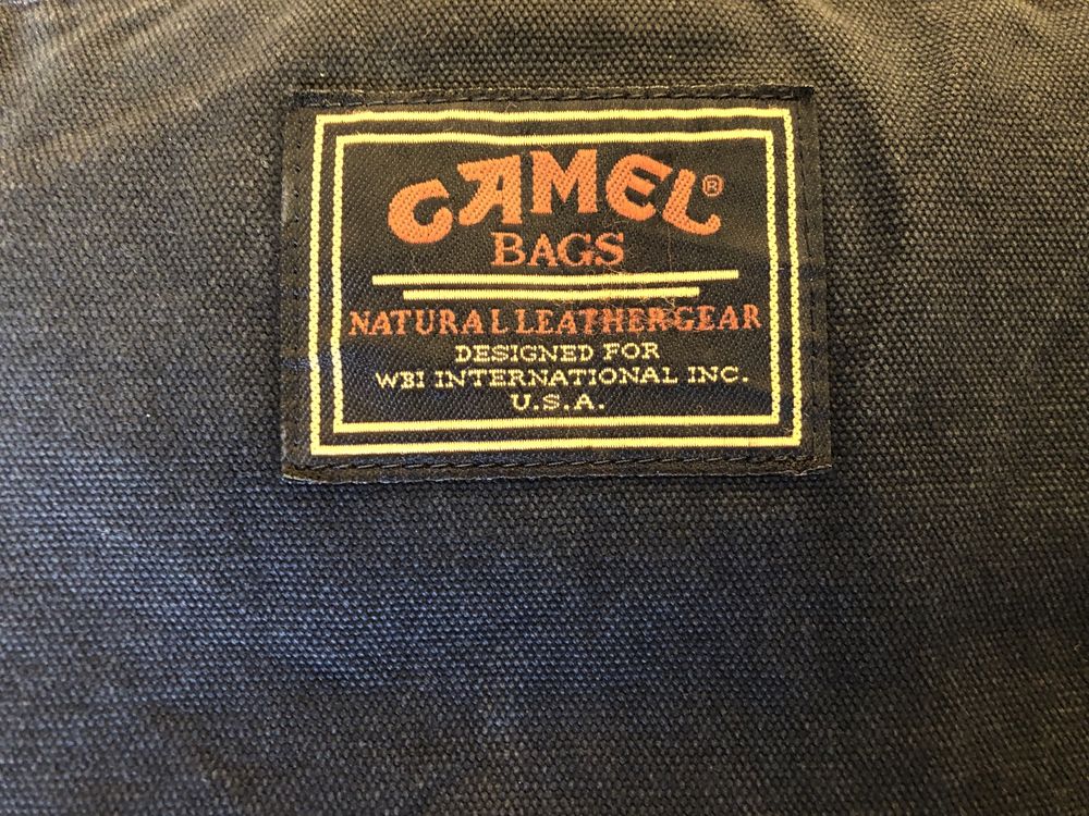 Camel Bag em pele