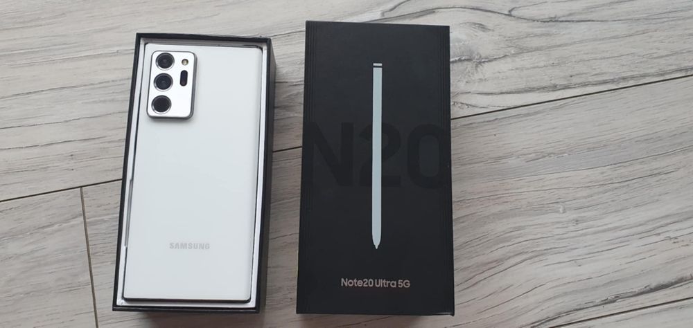 Samsung Note 20 ultra jak nowy.