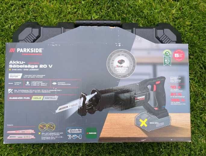 PARKSIDE PERFORMANCE Akumulatorowa piła szablasta 20 V Lisica Mocna