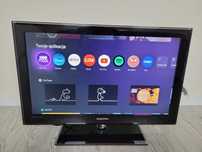 TV Samsung FULL HD 32" - 100% SPRAWNY + Przystawka Google TV 4.0