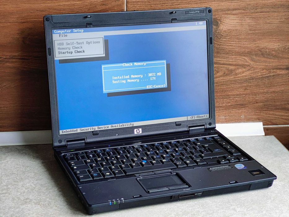 Notebook hp compaq 6910p 2GB RAM 160 GB HDD WIN7 + zasilacz
