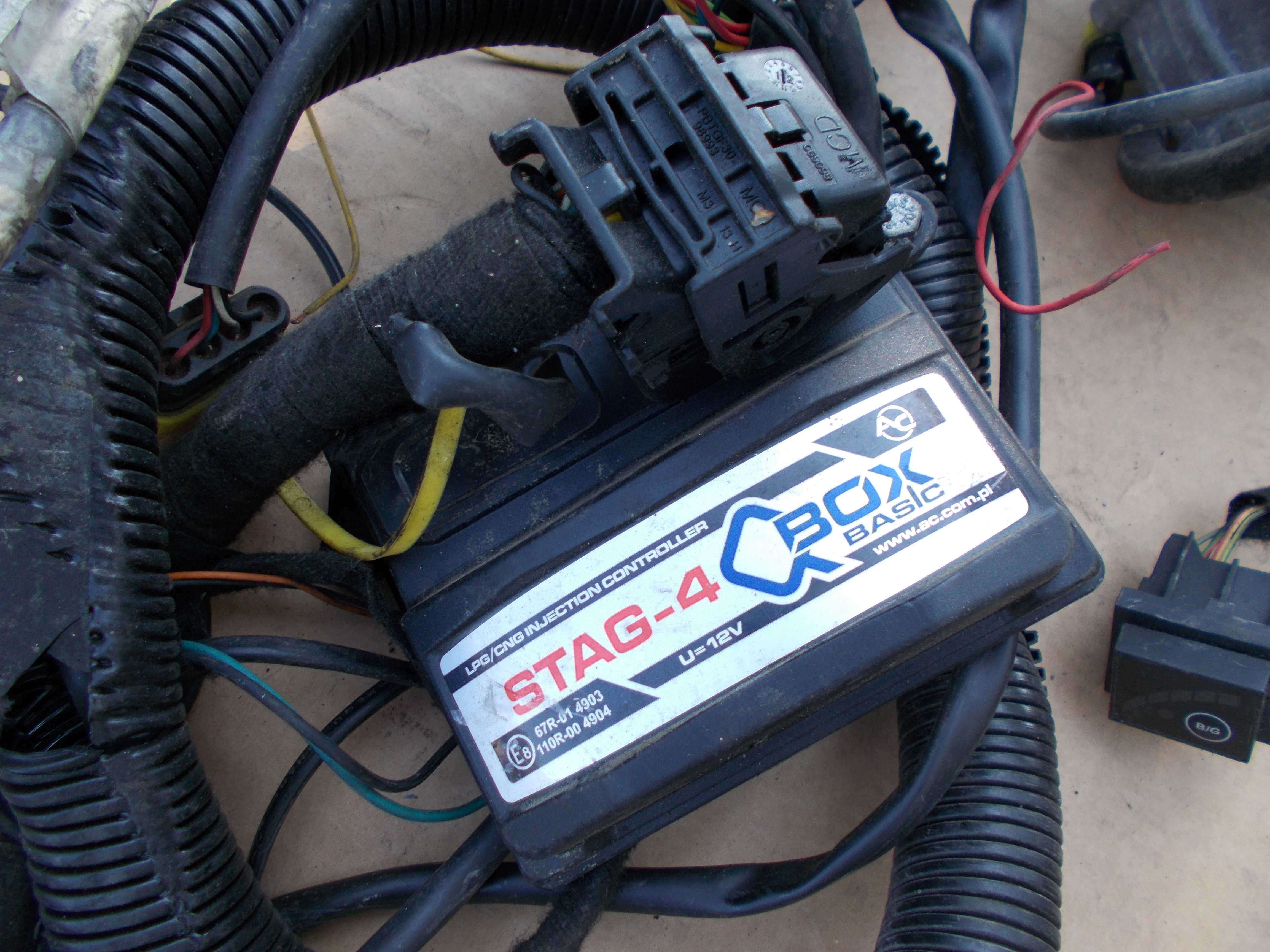 instalacja gazowa sekwencja STAG 4 QBOX basic R01 ac w01-4