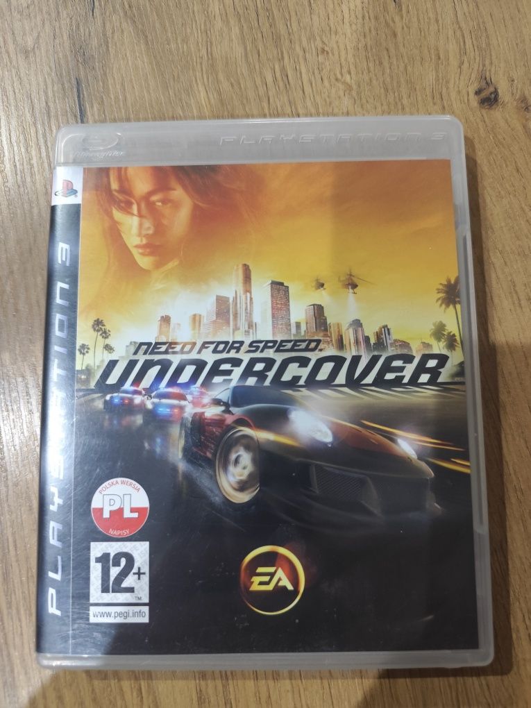 NFS Undercover ps3 PlayStation 3 PL need for speed Underground