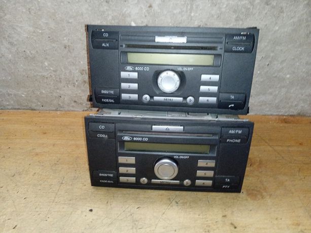 Ford Focus C-max  radio 6000 CD + kod