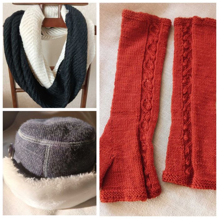 Шапка, снуд, мітенки