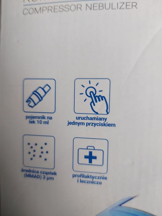 Inhalator, nebulizator nowy