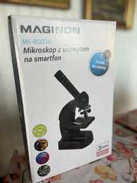 Mikroskop z uchwytem na smartfon MAGINON MK-800SH