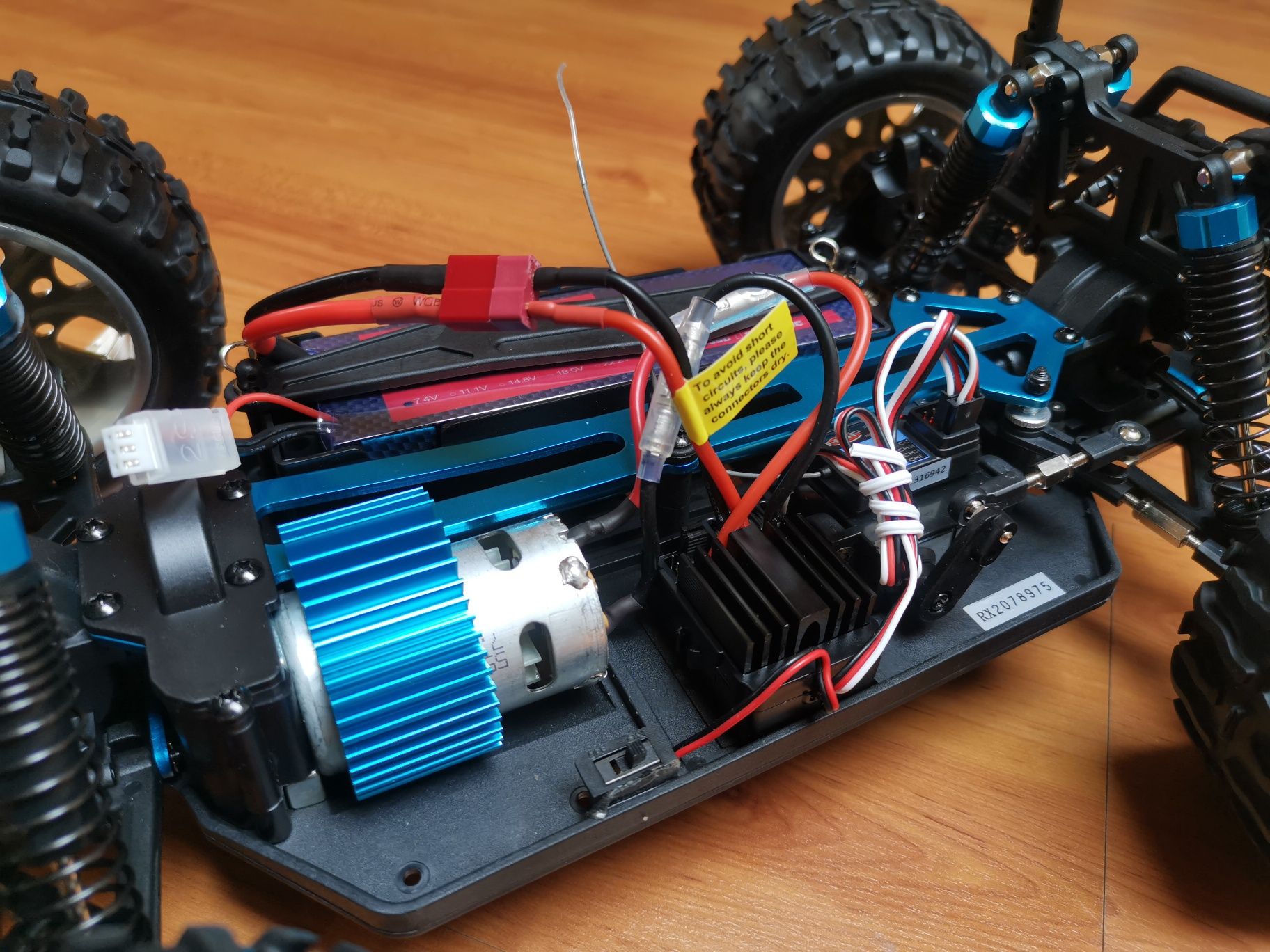 Carro RC telecomandado HSP Monster Truck brushless ou brushed Lipo