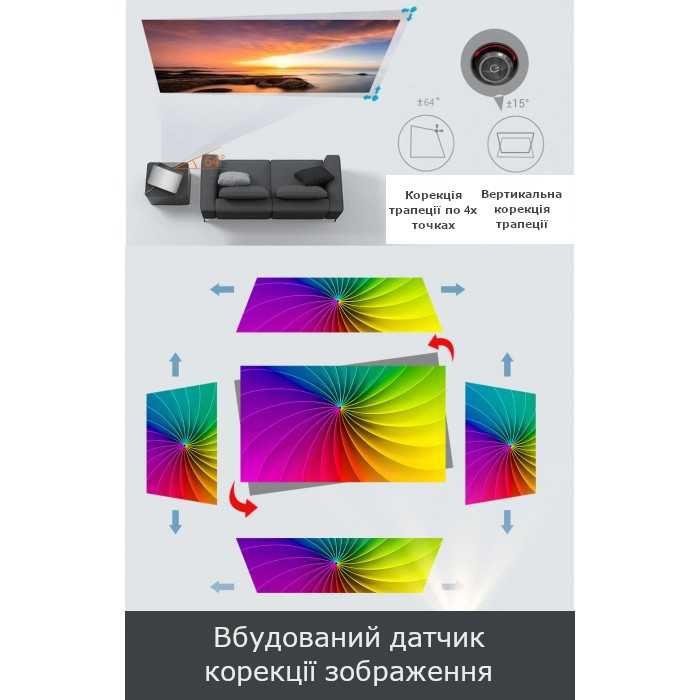 LED FullHD проектор AAO YG550 android version (*Київ*)