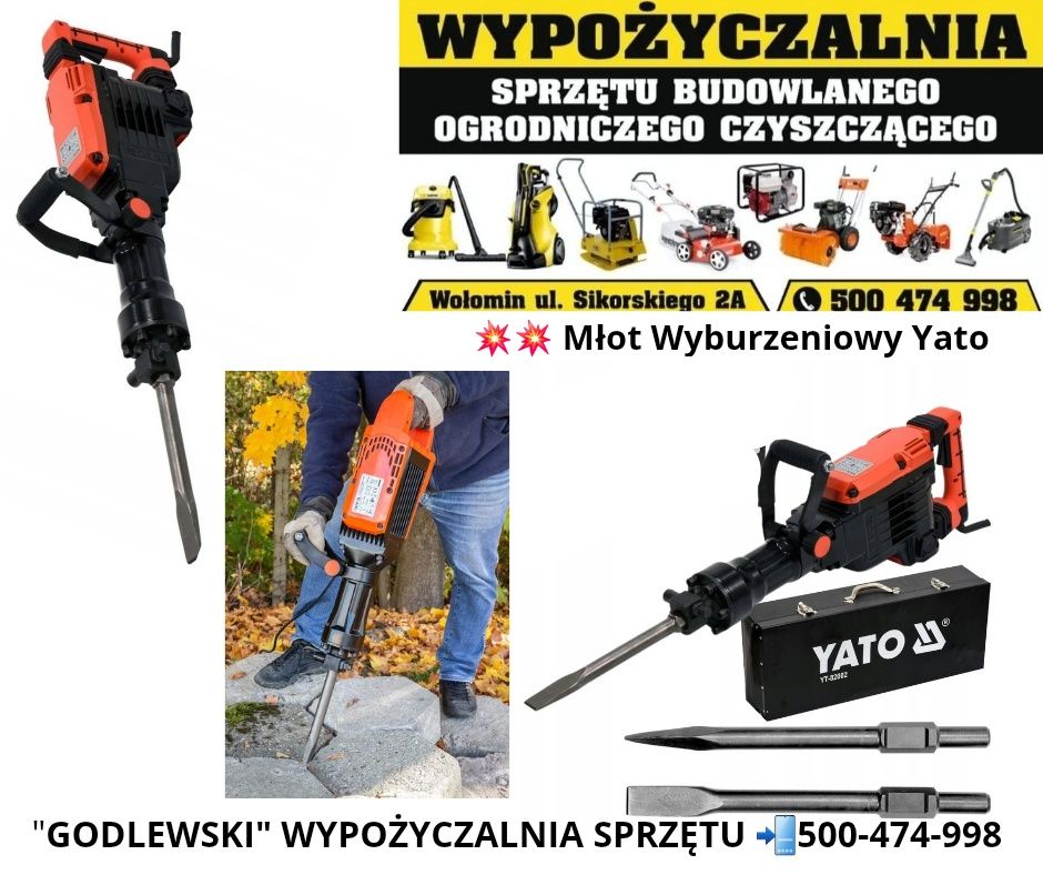 Wypożyczalnia! ŁUPARKA DO DREWNA 10 TON ,Piła spalinowa Wynajem!