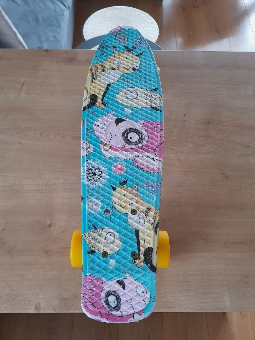 Deskorolka Fish Skateboards - dobre łożyskowanie/ciekawy styl