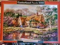 Puzzle 3000 castorland Twilight at Woodgreen
