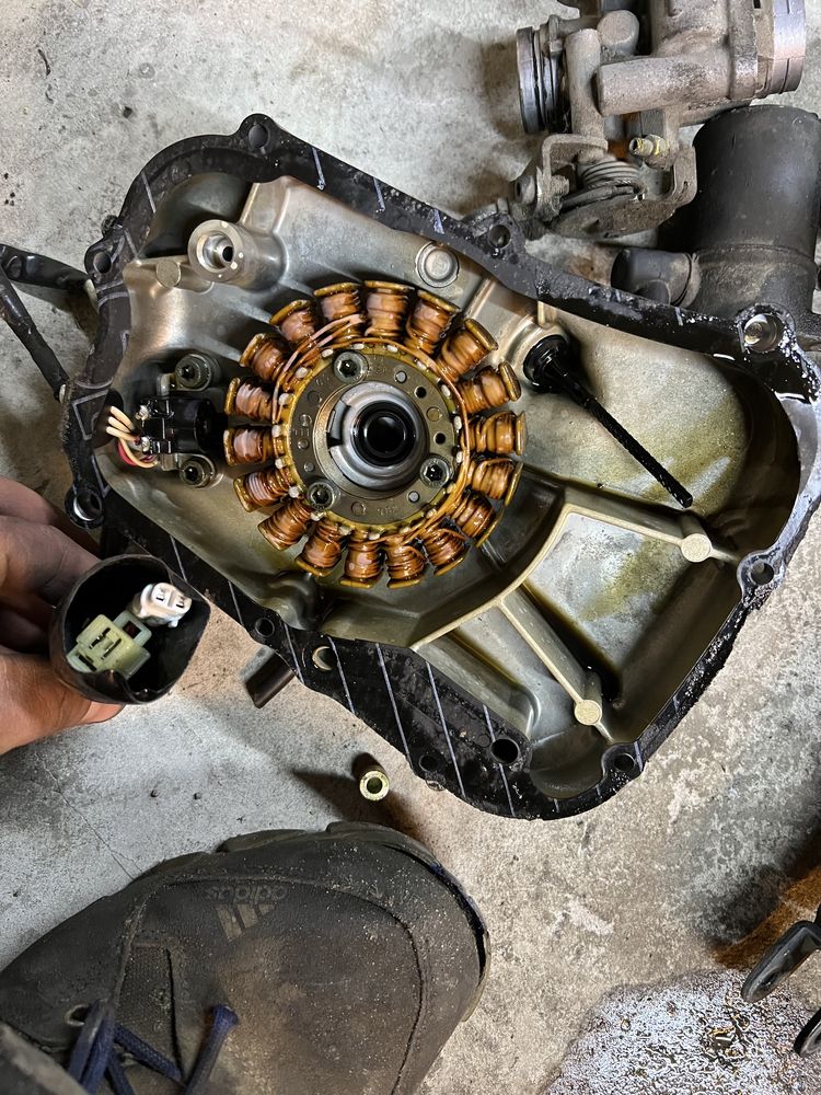 Yamaha xmax 125 stator cewki 06 do 09