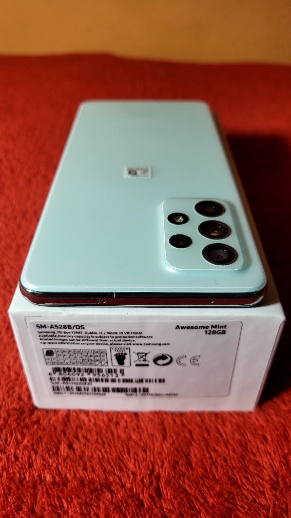 Smartfon Samsung Galaxy A52s 5G 6+6/128.st.jak Nowy