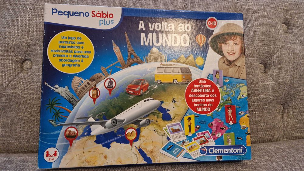 Jogo de tabuleiro - A volta ao mundo