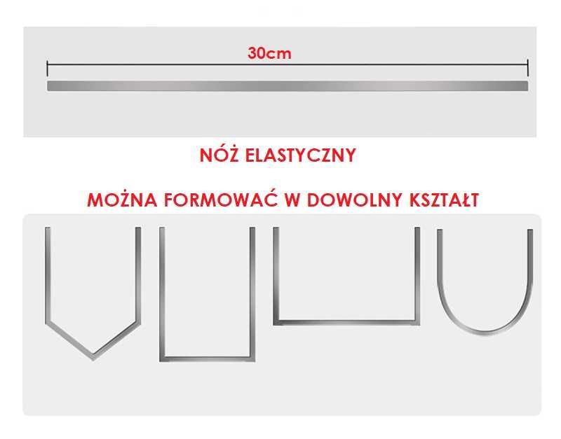 NOWY 250W Nóż termiczny, wycinanie w styropianie boni, różnych kanałów