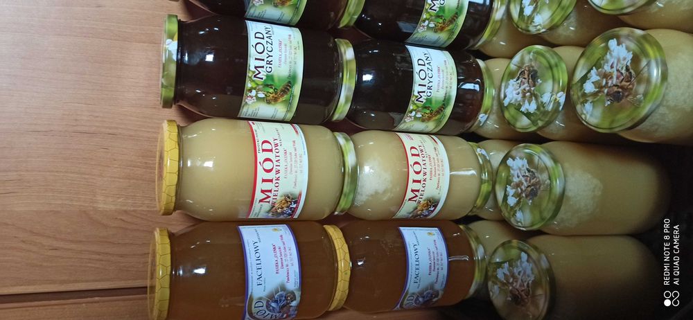 Miód naturalny z własnej pasieki