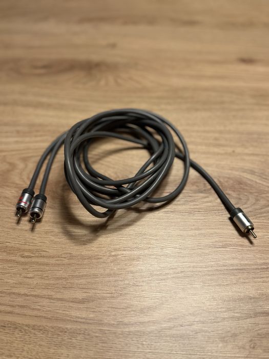 Kabel 1x RCA na 2x RCA subwoofer preout wireway