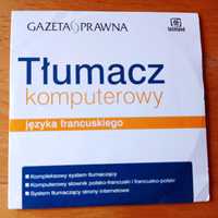 PC Tłumacz komputerowy języka francuskiego CD