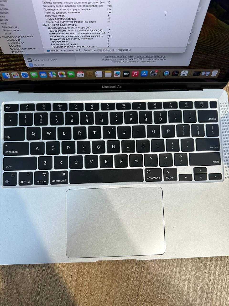 MacBook Air 13 M1, Silver, 8GB / 256GB (MGN93, 2020) Б/В