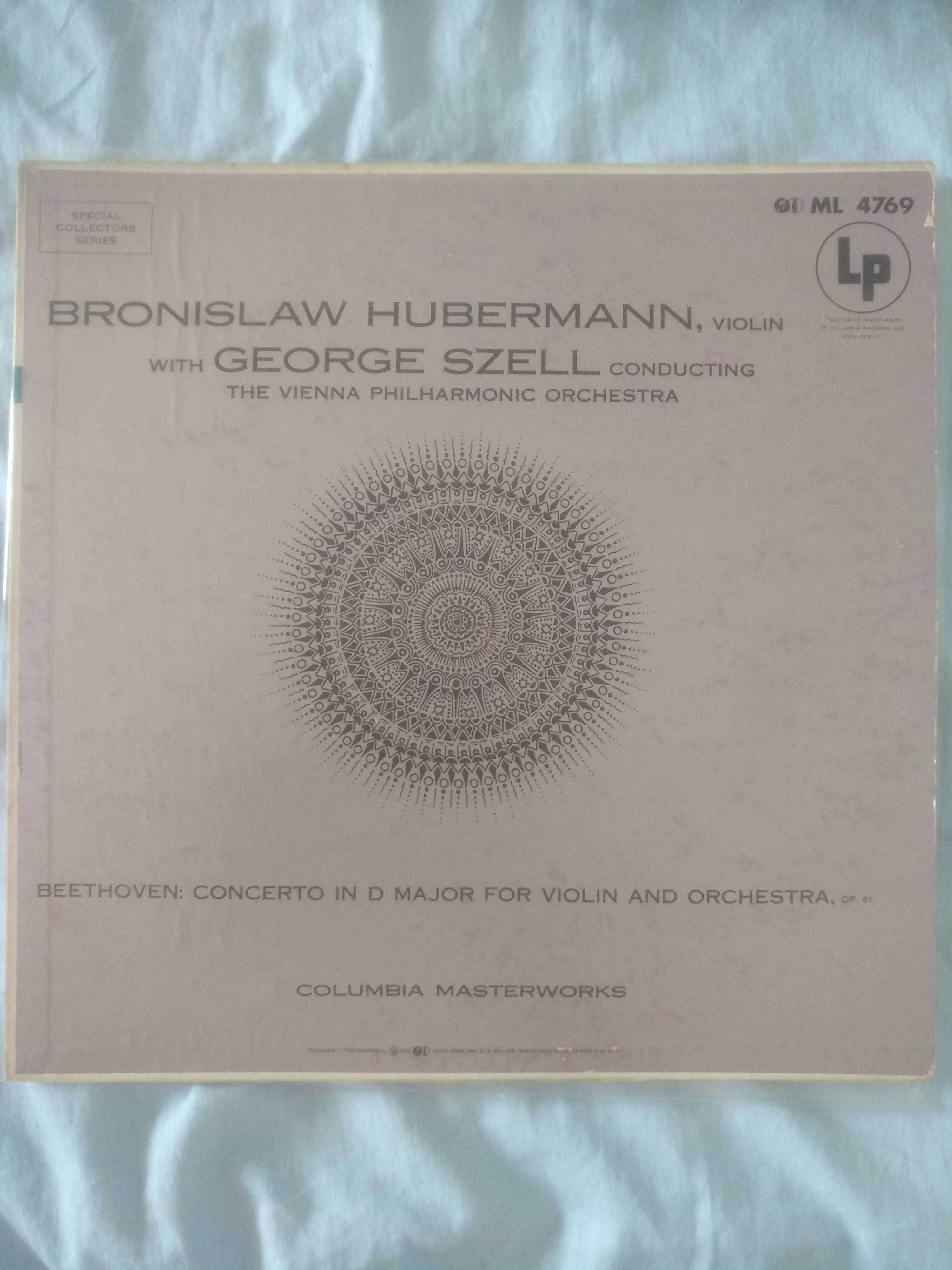 Bronislaw Huberman- Concerto In D Major mono