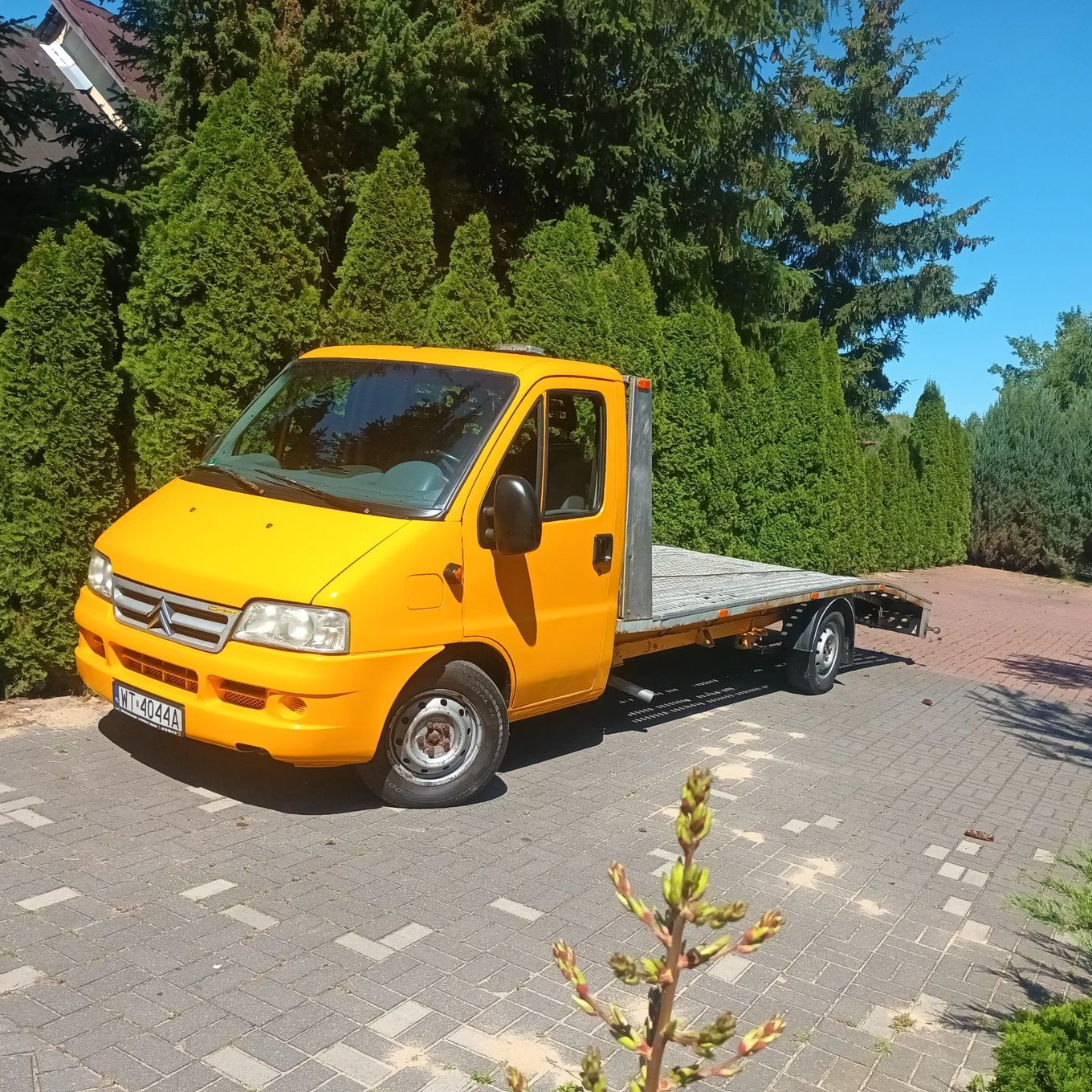 Citroën JUMPER 2.8  LAWETA 2,8 zwykły diesel Czysty środek OKAZJA