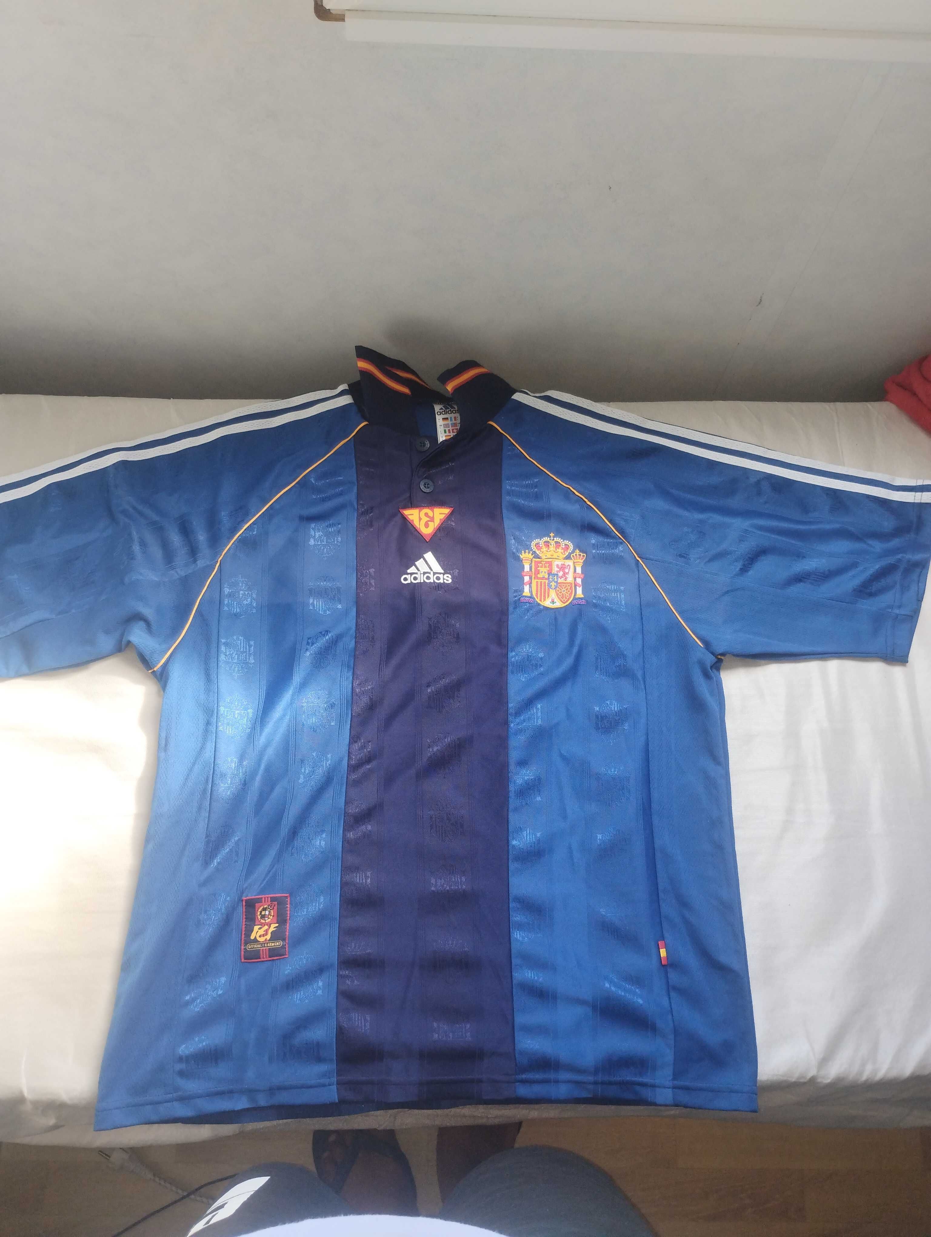 Camisa Espanha mundial 1998/1999 raríssima