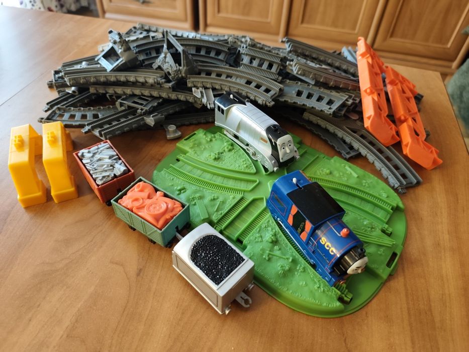 Thomas& Friends Tomek i przyjaciele trackmaster kolejka mega zestaw
