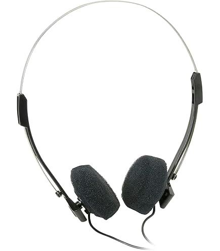 Słuchawki Retro Z Mikrofonem do Walkman