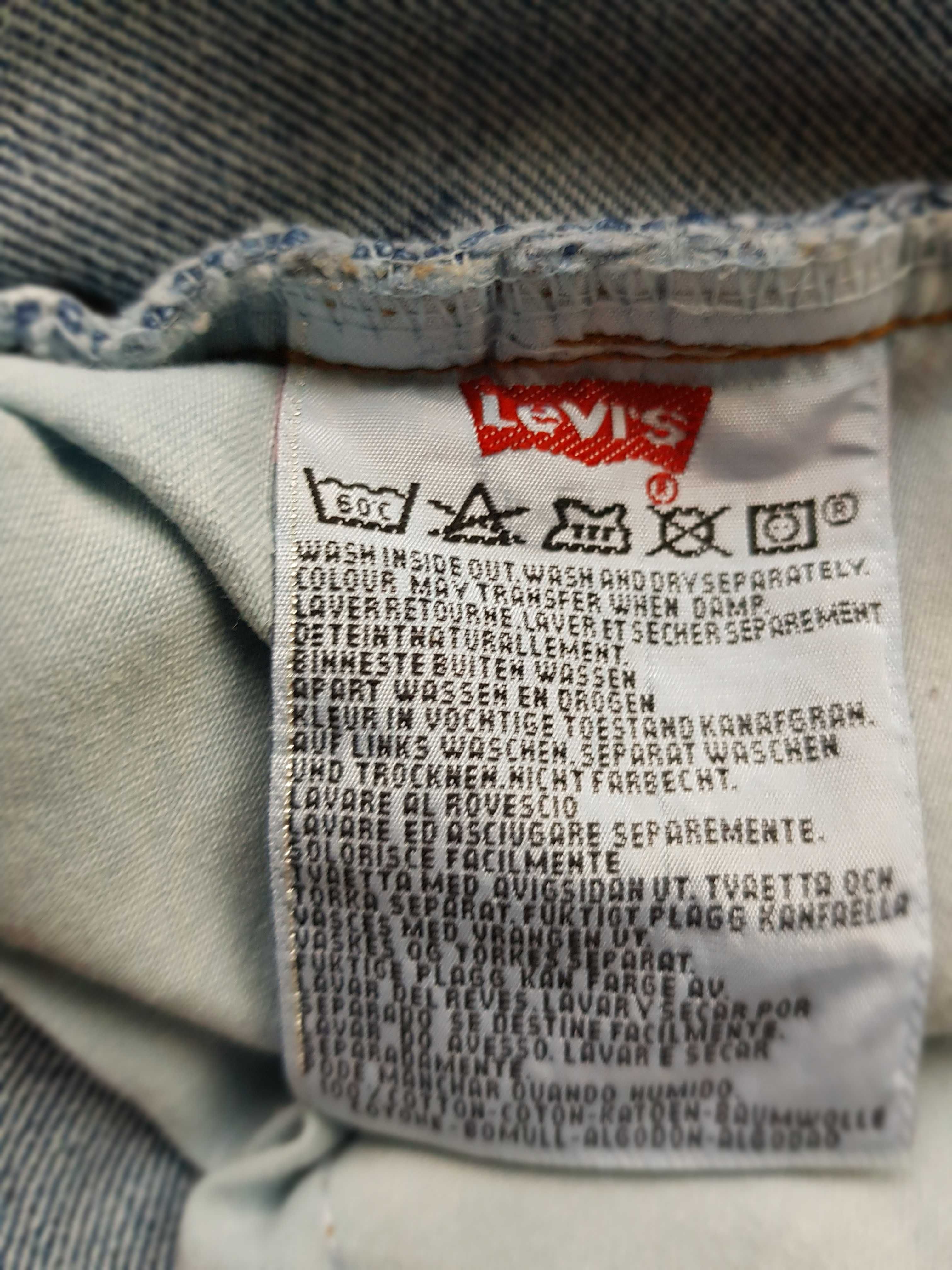 Джинсы (Levis 501 ) Made in USA ! W36/38-L32