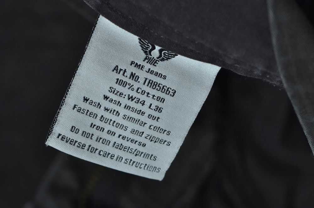 Pme Legend Męskie Spodnie Bojówki Cargo W34 L36