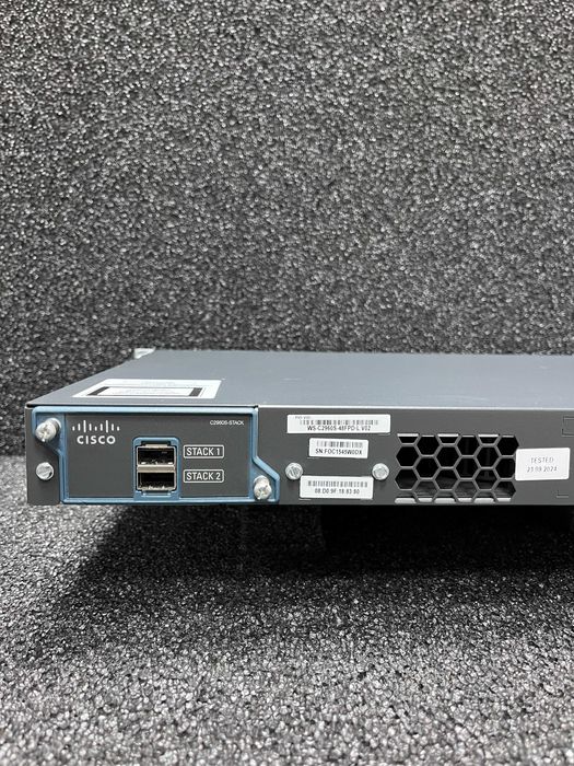 Комутатор Cisco WS-C2960S-48FPD-L - Юнісфера