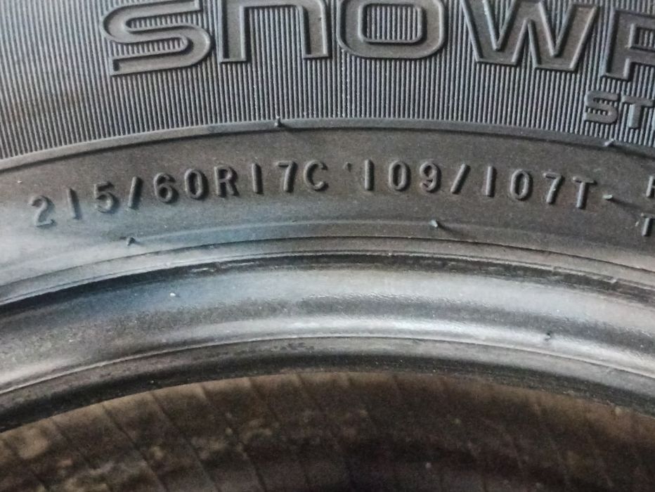 215 60 r17C 109/107T Nokian SnowProof C komplet zima wymiana