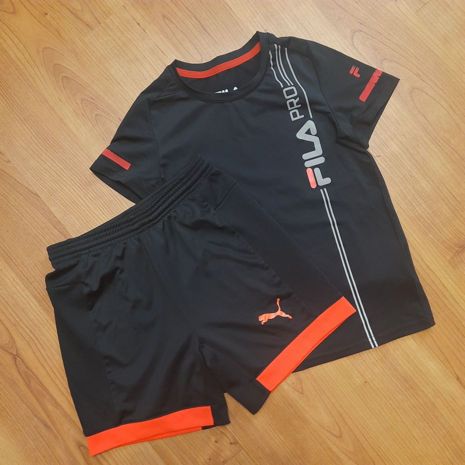 Футболка Fila +шорти Puma Оригінал  на хлопчика