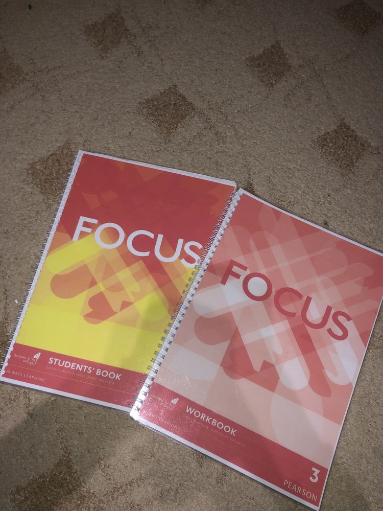 Focus 3 student’s book + workbook