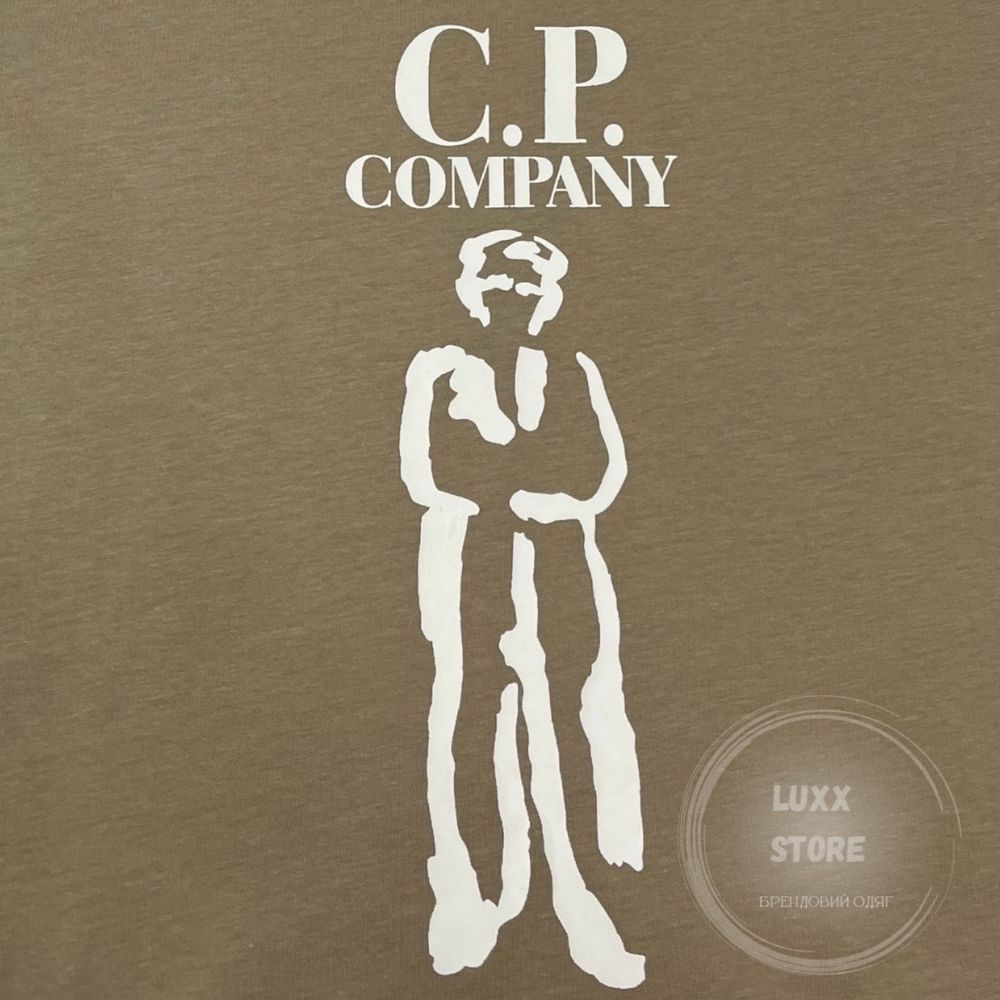 Футболка C.P. Company Mercerized Jersey (C P, CP, сипикомпани)