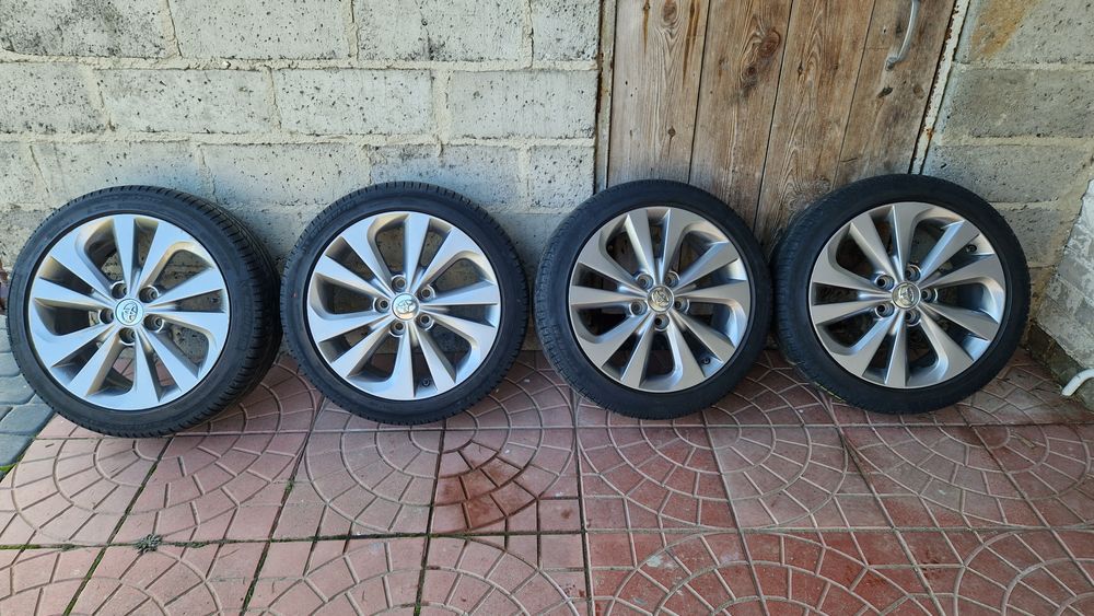 Kola/Alufelgi Toyota 17 OEM - czujniki