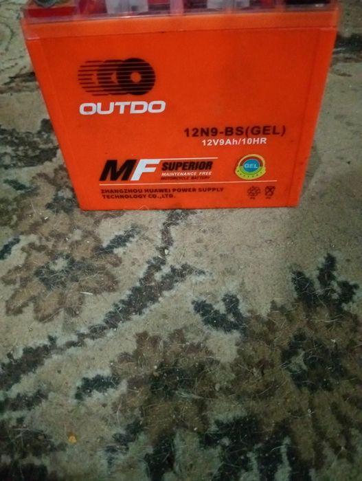 Гелевий акамулятор для мото,картинги