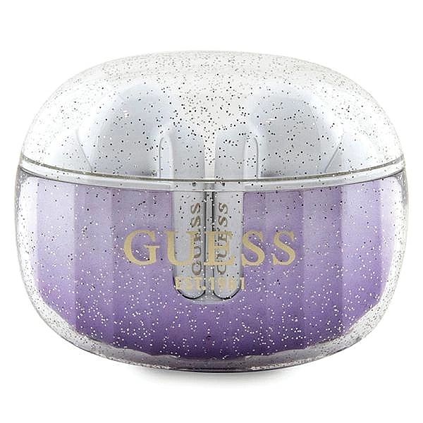 Słuchawki Bluetooth TWS Guess Glitter Gradient ze stacją dokującą - fi