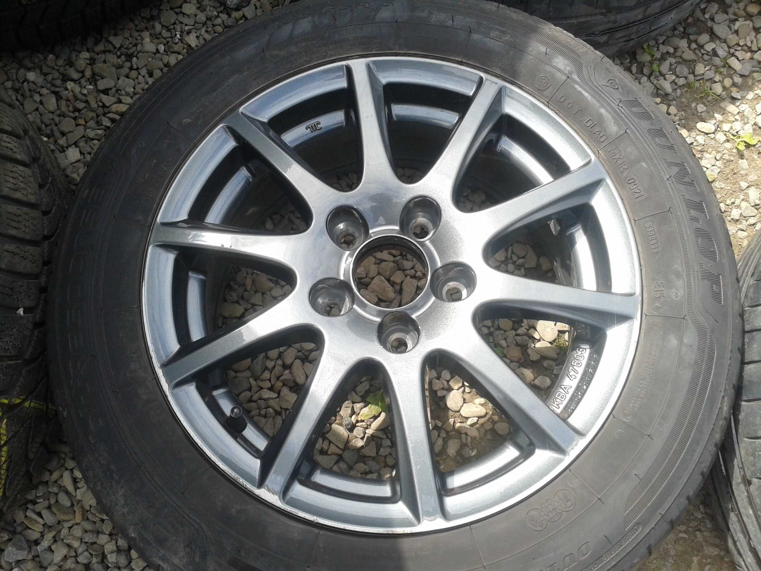 kola r15 rial szare hyundai i30 kia ceed venga ix20 ix25 mielec dunlop