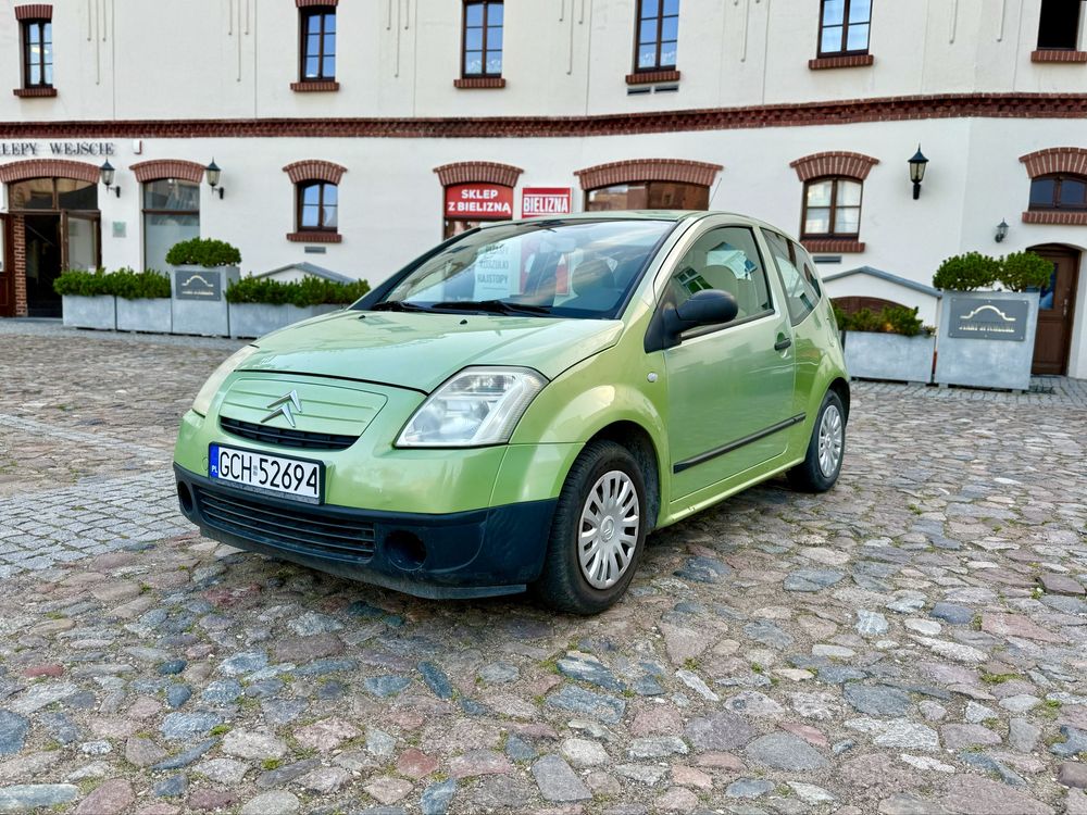 Citroën C2 Piękna limonka
