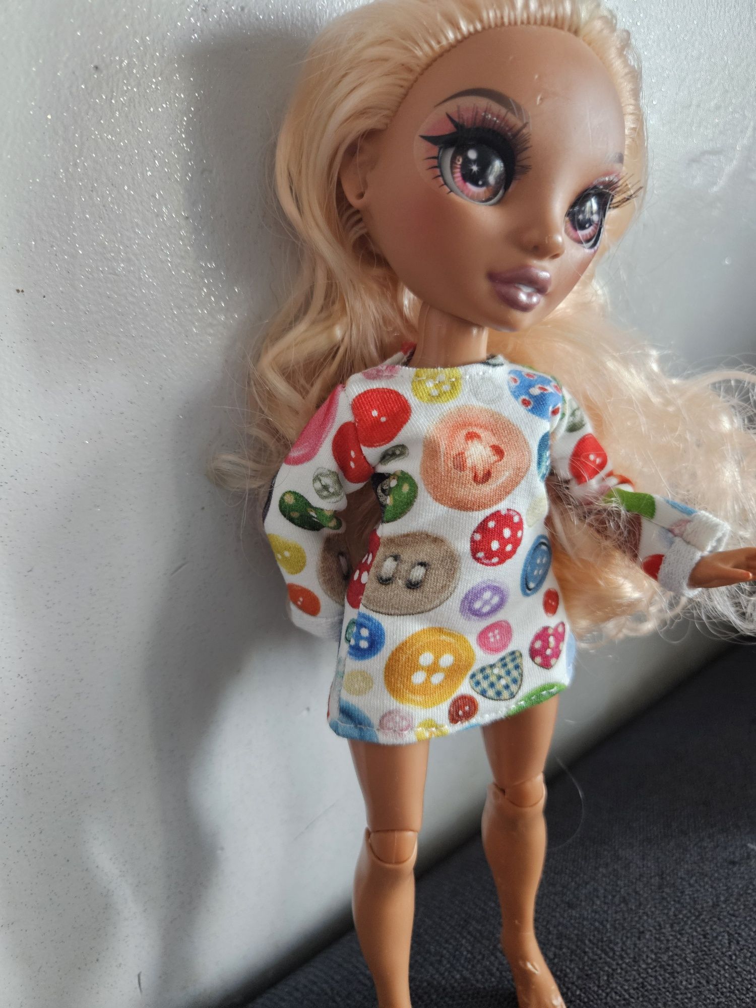 Sukienka dla lalki Rainbow high