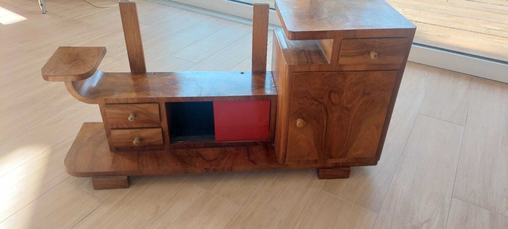 Toaletka z lustrem, styl art deco.