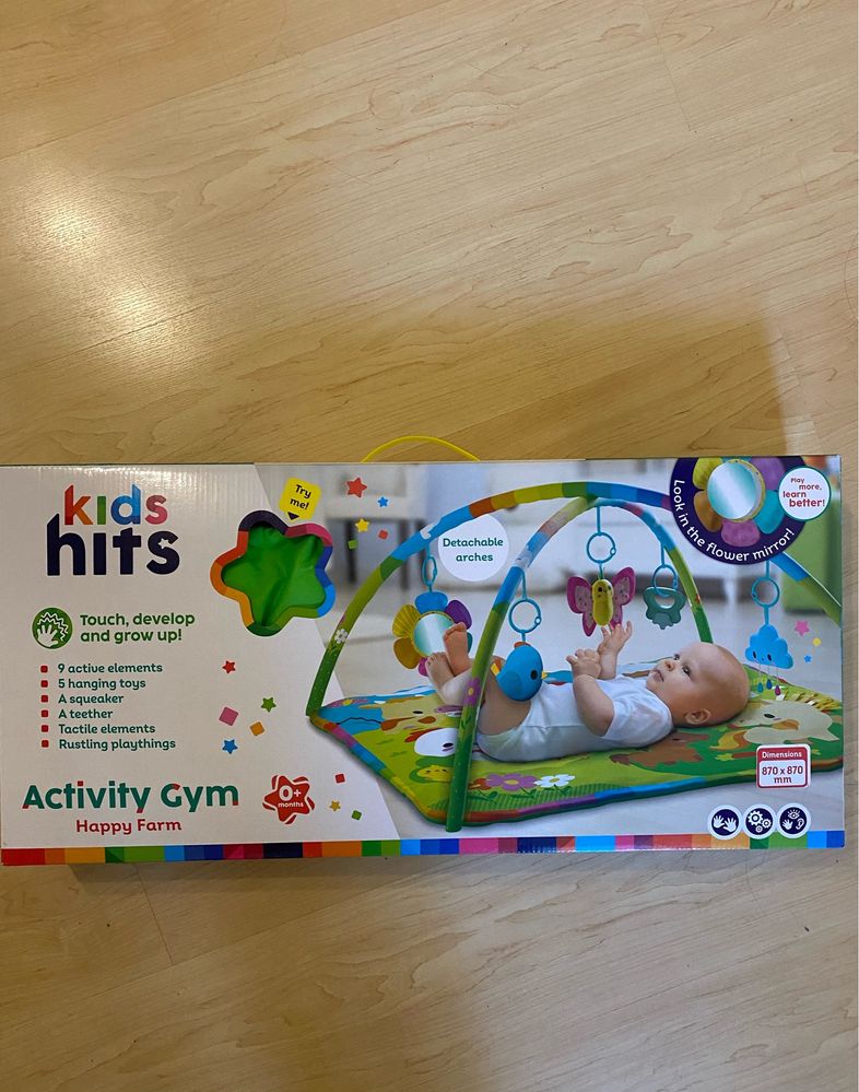 Килимок розвиваючий Kids hits Happy Farm