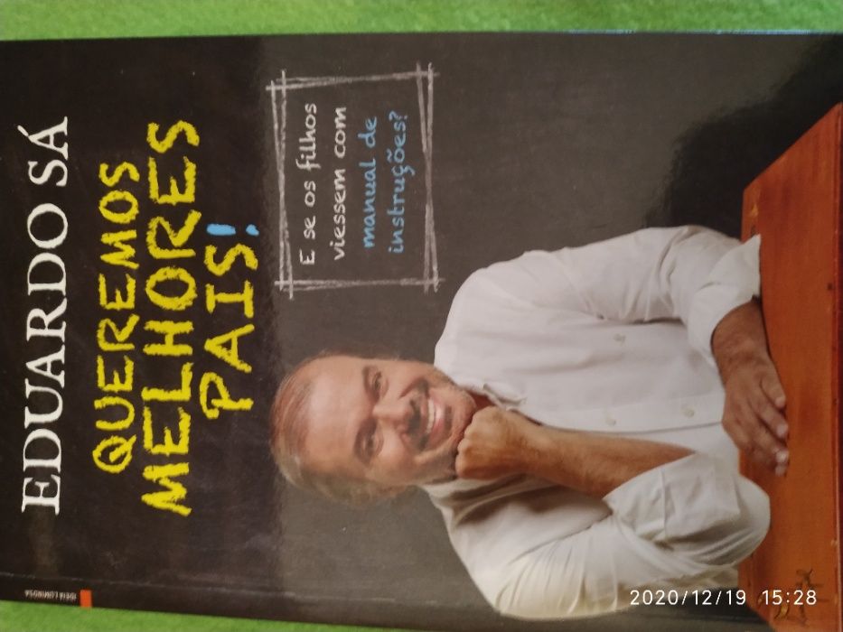 Livro de Eduardo Sá "Queremos melhores pais!"