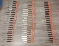 Шикарные долговечные ножи , сталь 40х13, ручная работа ,  Украина