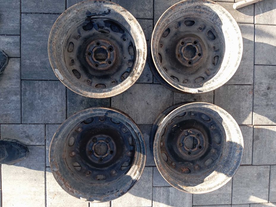 Felga stalowa Volkswagen OE POLO IBIZA FABIA 5.0" x 14" 5x100 ET 35