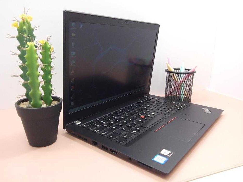 Laptop używany Dotykowy Lenovo T480s i5 14 FHD IPS 16GB 256 SSD FV