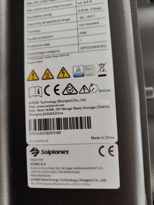 Falownik solplanet ASW6K-LK-G2 Pro