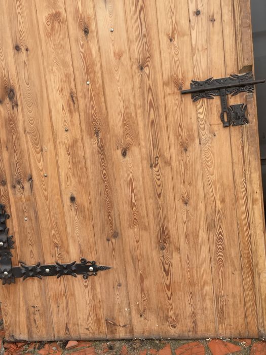 Drzwi drewniane  duże wrota